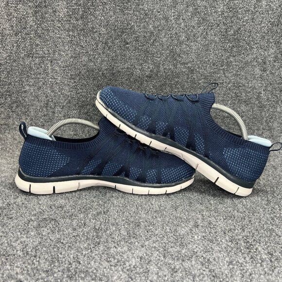 Skechers Gratis Shoes Women's Size 11 Blue Flex Stretch Athletic Outdoor Walking - Picture 7 of 11